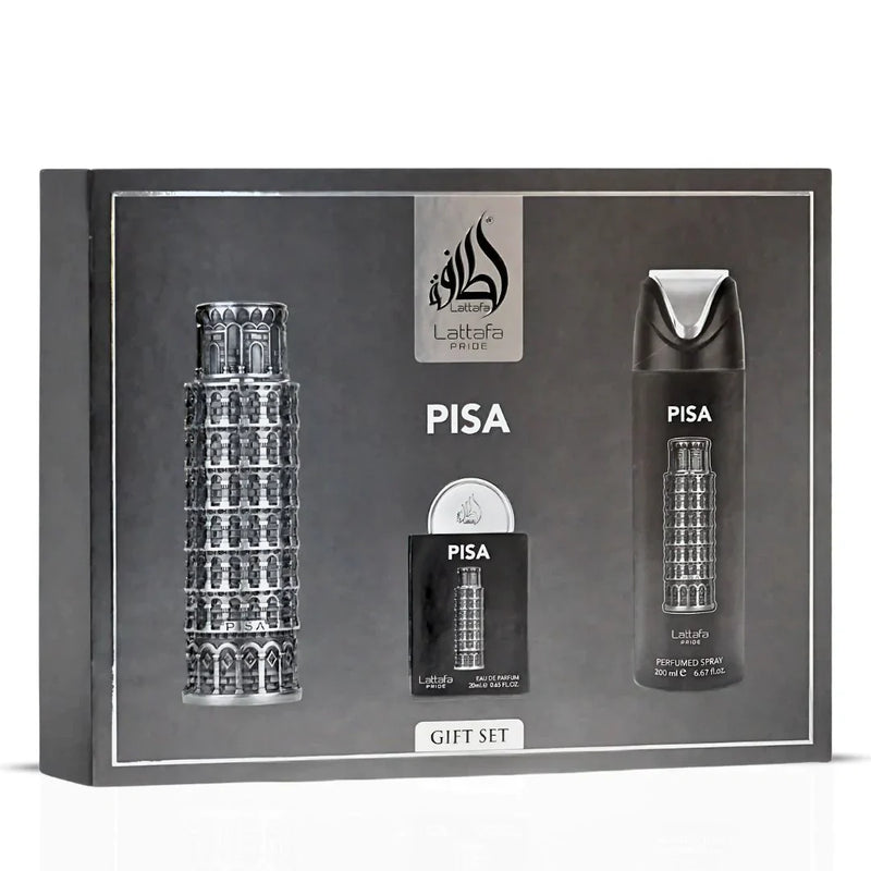 Pisa Eau de Parfum Conjunto De 3 pc