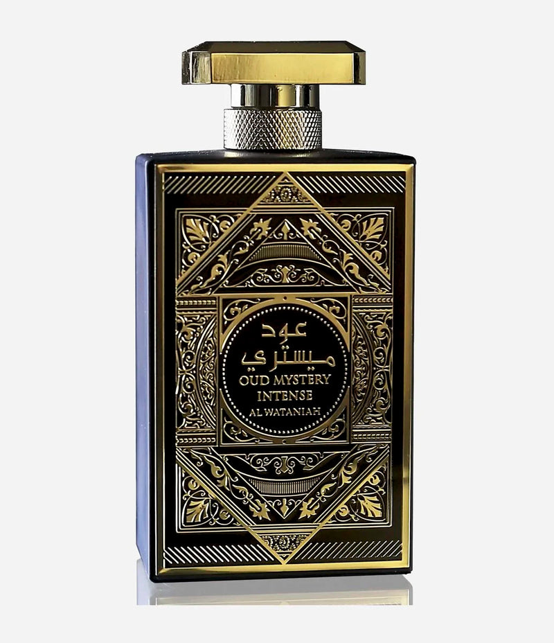 Perfume Arabe Al Wataniah Oud Mystery Intense EDP 100ml Masculino