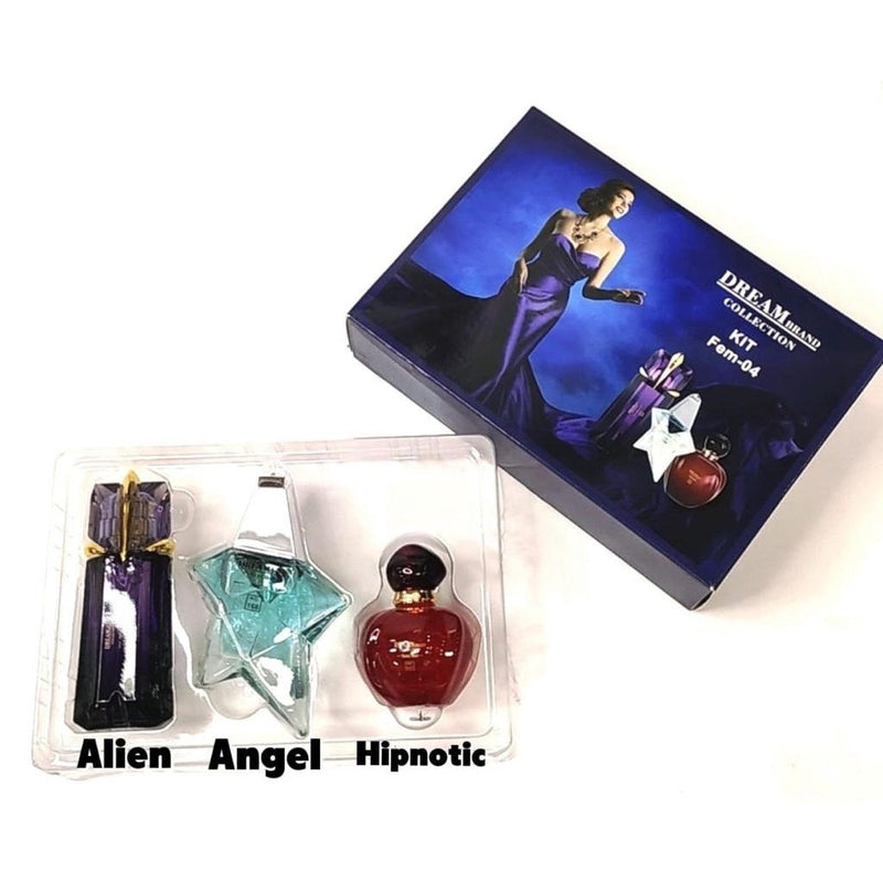 Kit n° 04 com 3 Perfumes - Dream Brandcolletcion