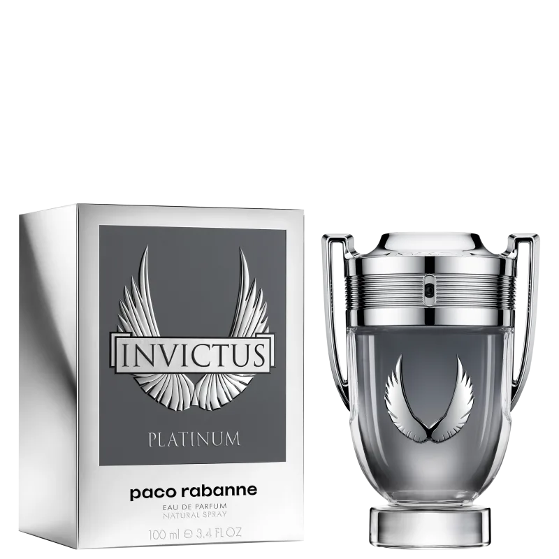 Perfume Invictus Platinum Paco Rabanne Eau de Parfum - 100ml