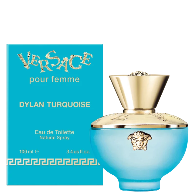 Perfume Dylan Turquoise Versace Eau de Toilette - 100ml