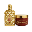 Royal Amber EDP 80ml+ Pasta Royal Amber 200g